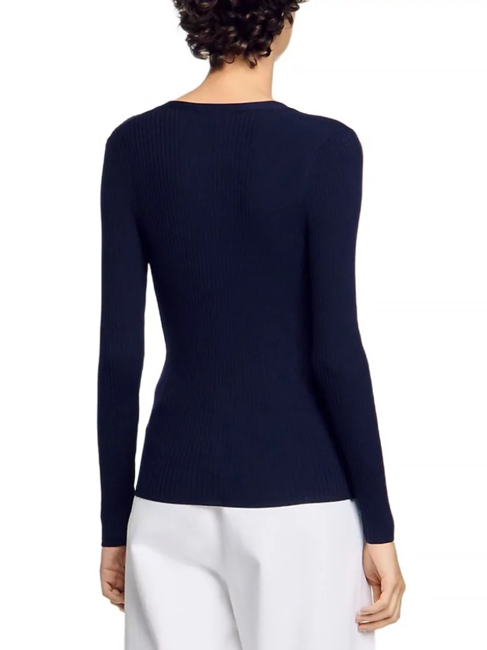Gabrielle Rib Knit Cardigan - Picture 3 of 6